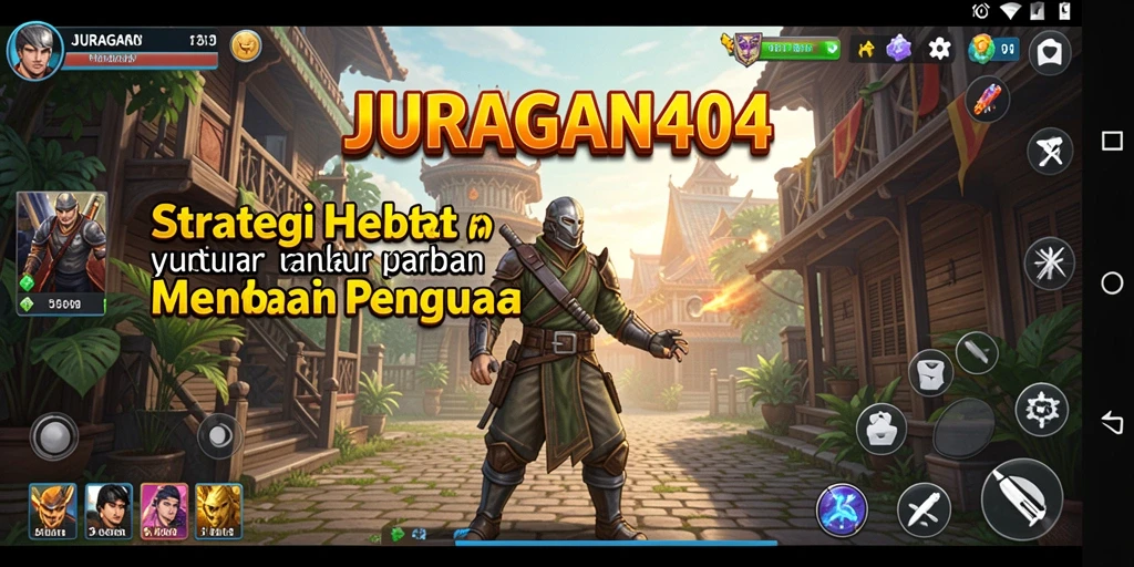 Tampilan gameplay <strong>JURAGAN404</strong> yang memukau dan penuh strategi.