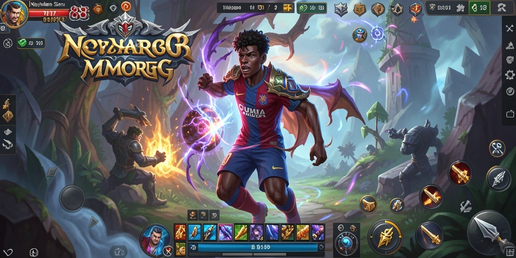 Tampilan gameplay menarik di dunia MMORPG NEYMAR88.
