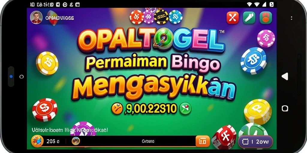 Tampilan menarik permainan Bingo di OPALTOGEL.