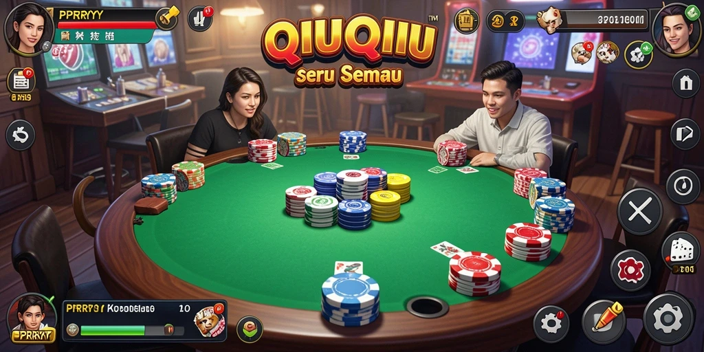 Screenshot gameplay QiuQiu yang menarik dan seru
