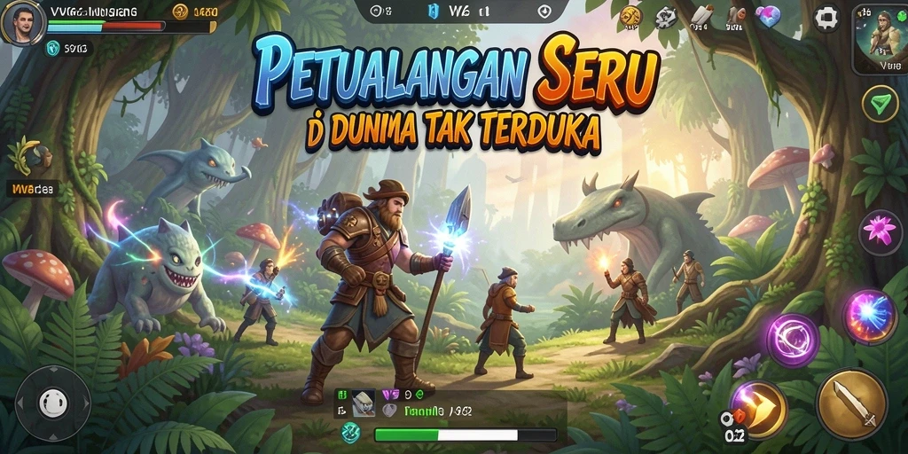 Tampilan gameplay VV62 yang menakjubkan dan menyenangkan.