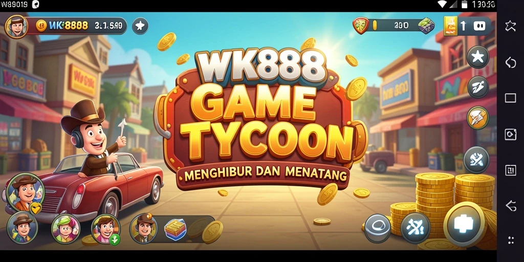 Pengambilan screenshot gameplay menunjukkan keseruan dan tantangan dalam WK888.