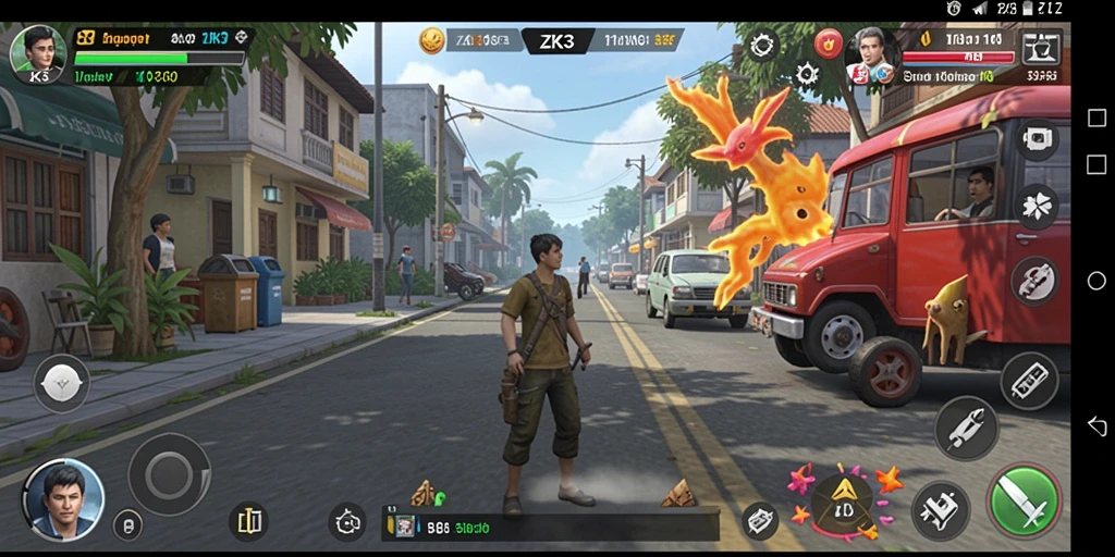Tampilan gameplay ZK3 yang imersif dan interaktif.